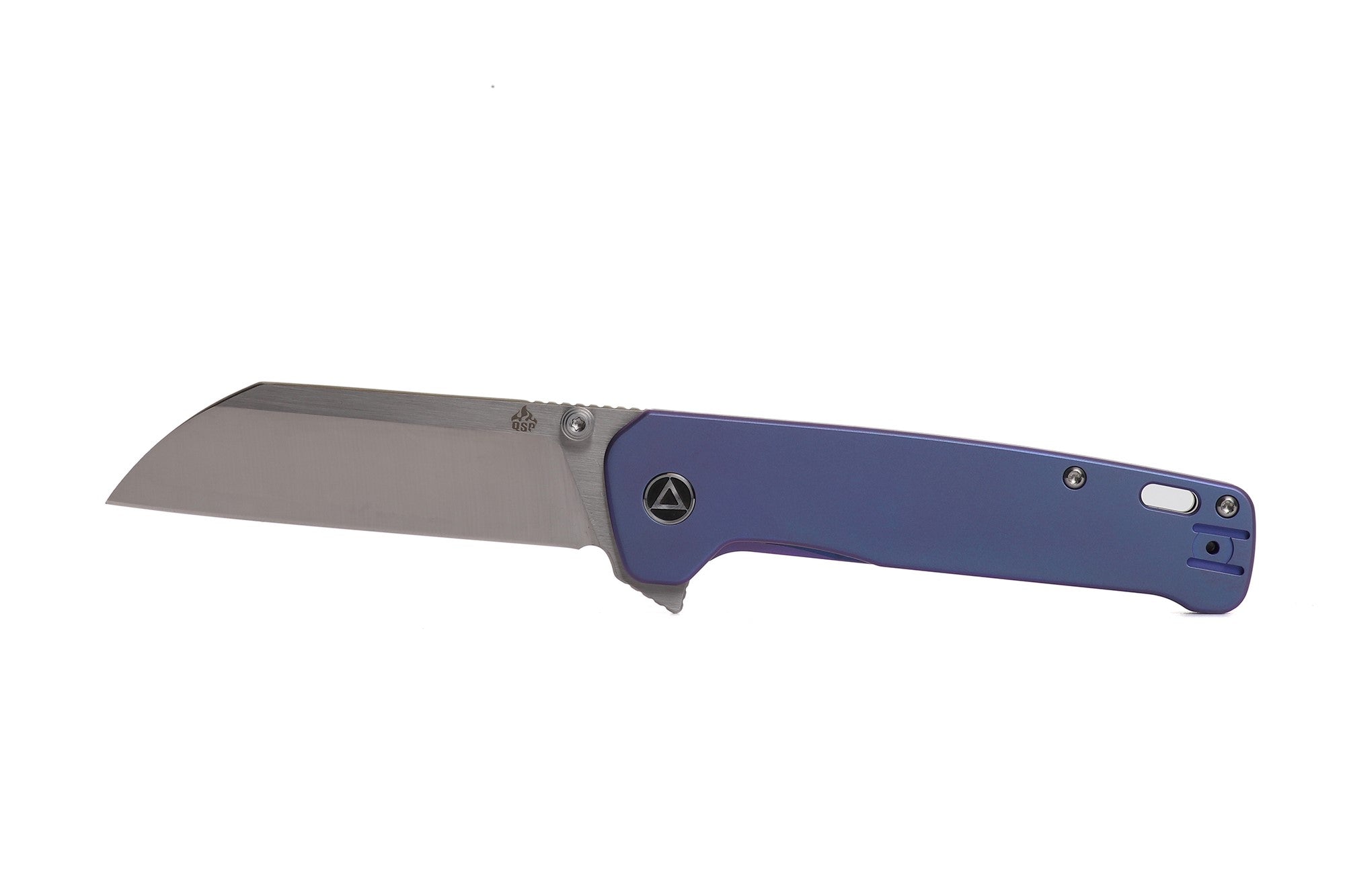 QSP Penguin Plus Purple Titanium Frame Lock (20CV Steel) – Kaviso