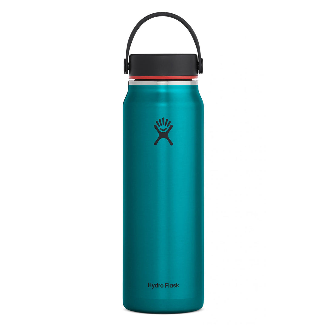 Hydro Flask Insulated Wide Mouth Stainless Steel Water Bottle, 32 Oz, Orange  Zest w/ Straw Lid
