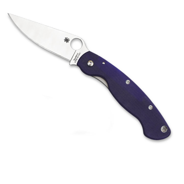 Spyderco Military Model G10 Dark Blue