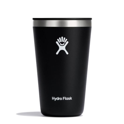 Hydro Flask 16oz Tumbler In Black - FREE* Shipping & Easy Returns
